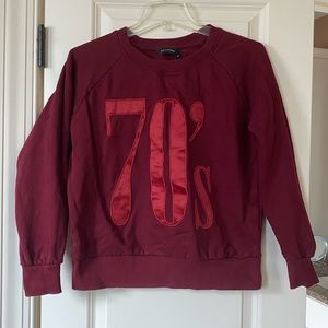 70s Cropped Crewneck